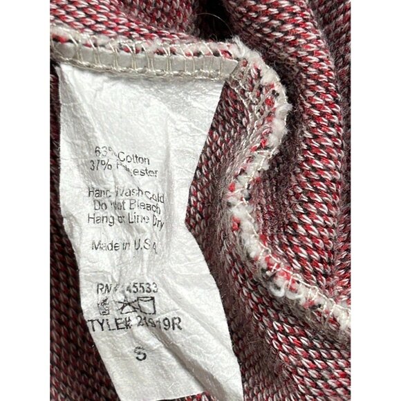 W5 Women's Textured Top S Made In USA 3/4 Sleeves - Picture 3 of 9